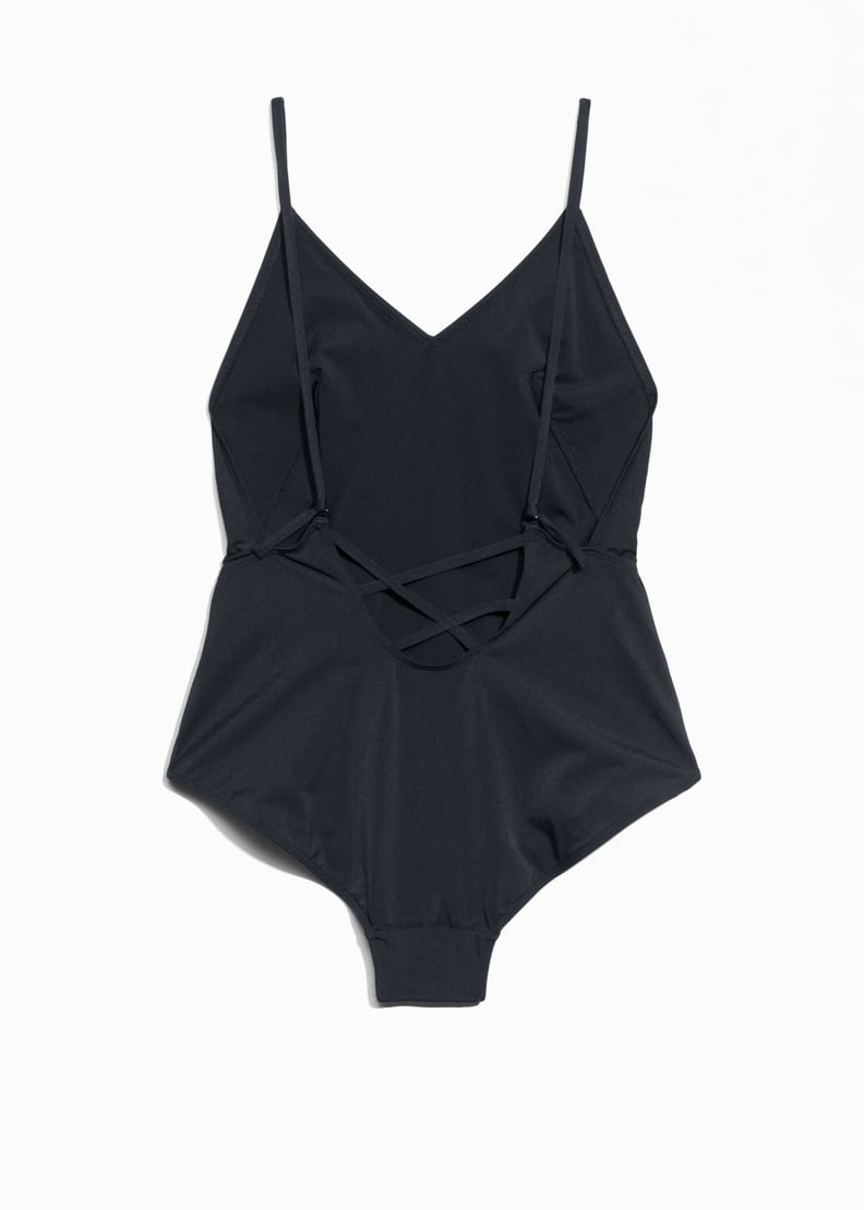 & Other Stories Strap Back Swimsuit