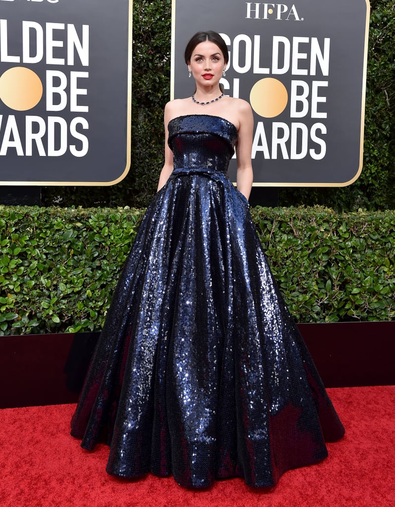 Ana de Armas at the 2020 Golden Globes