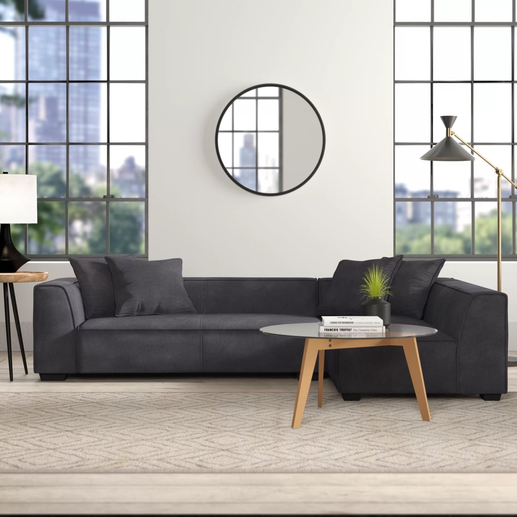 Best Low-Profile Sofa: Steelside Easton 97.5" Wide Right Hand Facing Corner Sectional