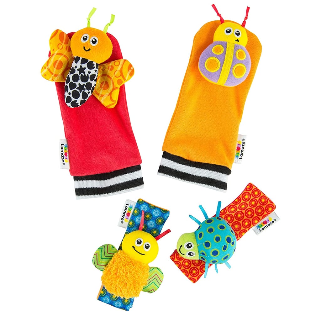 Lamaze Gardenbug Footfinder & Wrist Rattle Set