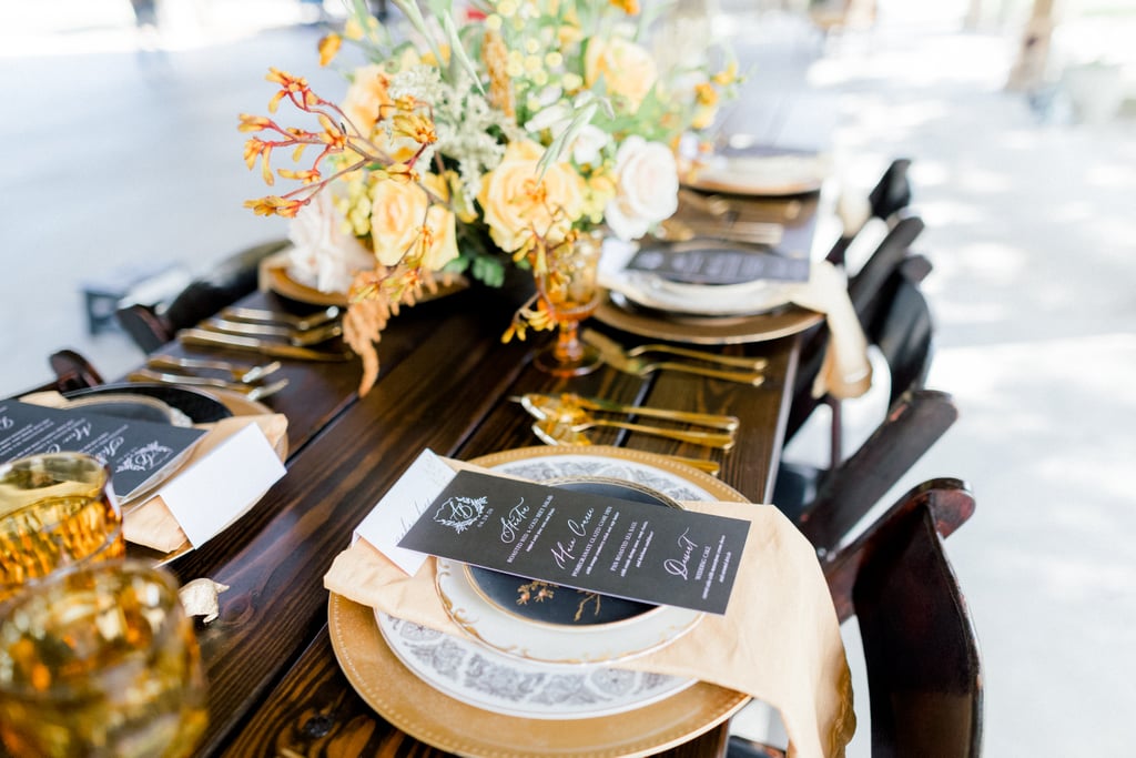 Harry Potter Hufflepuff-Themed Wedding