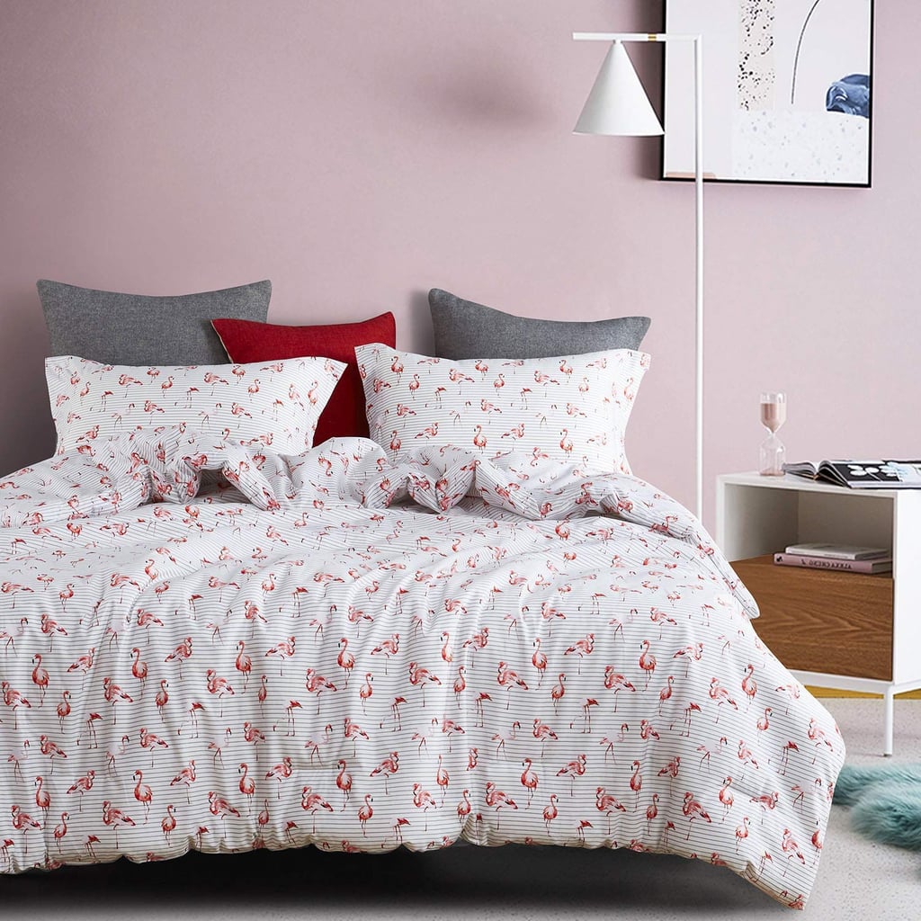 Wake in Cloud Flamingo Comforter Set