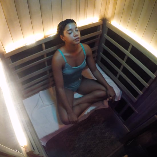 Infrared Sauna Test With Hannah Bronfman (Video)