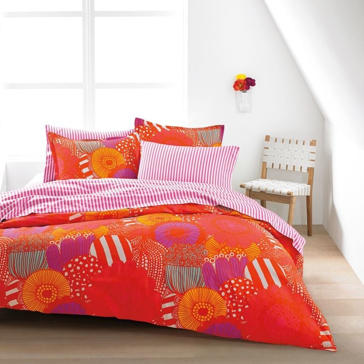 Duvet Cover Set in Orange (140) Spring Bedding POPSUGAR Home Photo 2