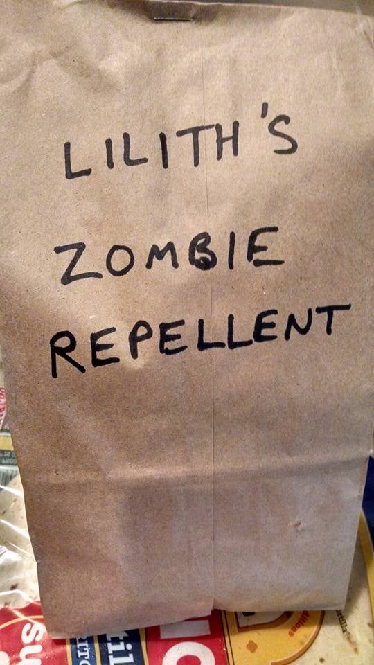 Funny Drawings For School Lunch Brown Bag