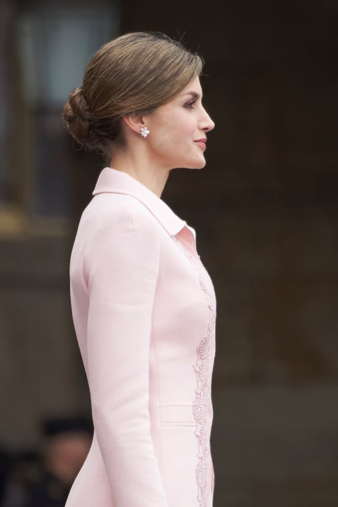 Queen Letizia's Updos and Ponytails