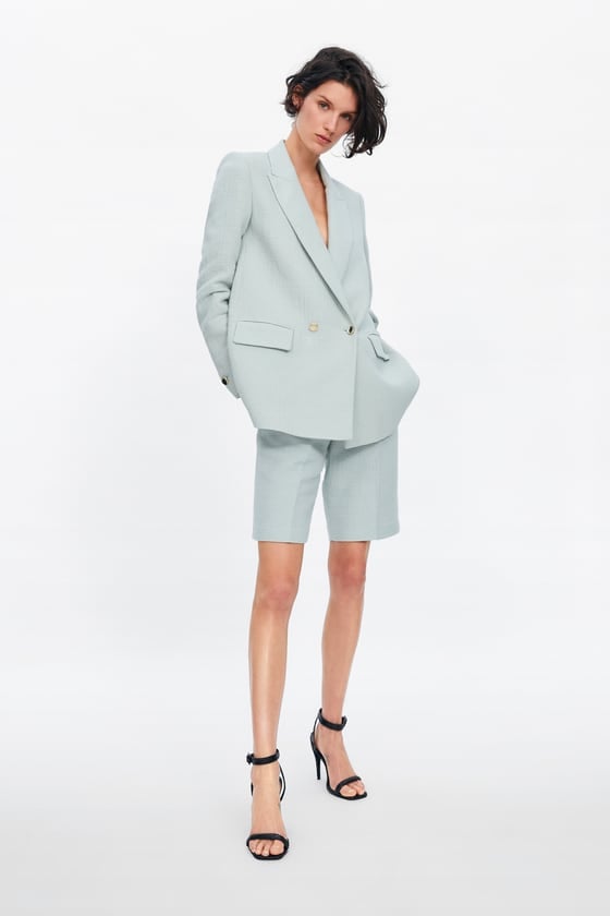 Zara Textured Weave Jacket