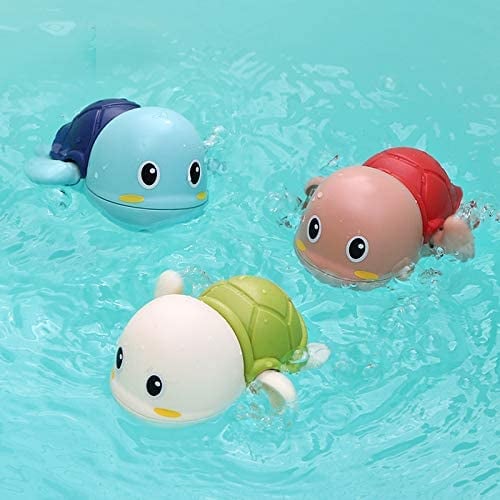 漂浮的玩具:游泳龟水浴玩具