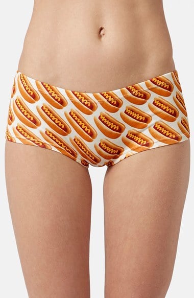 Topshop Hot Dog Print Boyshorts ($8)