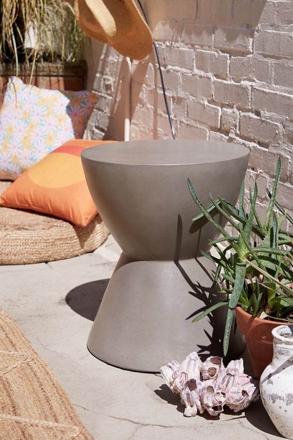 Alper Hourglass Outdoor Stool