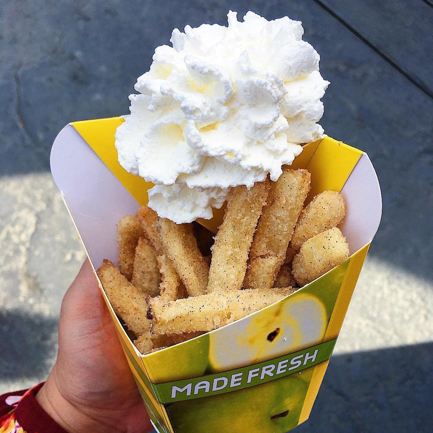 Apple Fries at Legoland POPSUGAR Family