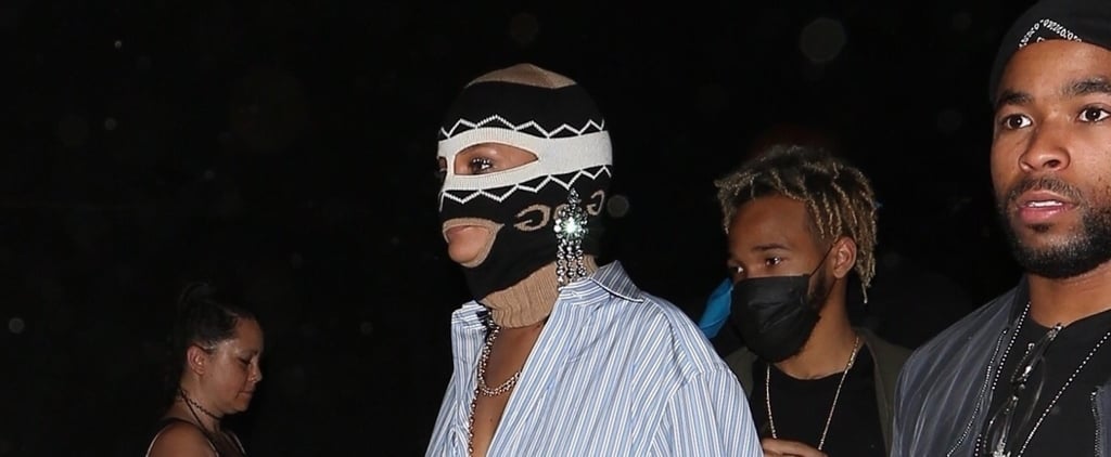 Rihanna Wearing Gucci Mask at Coachella 2018