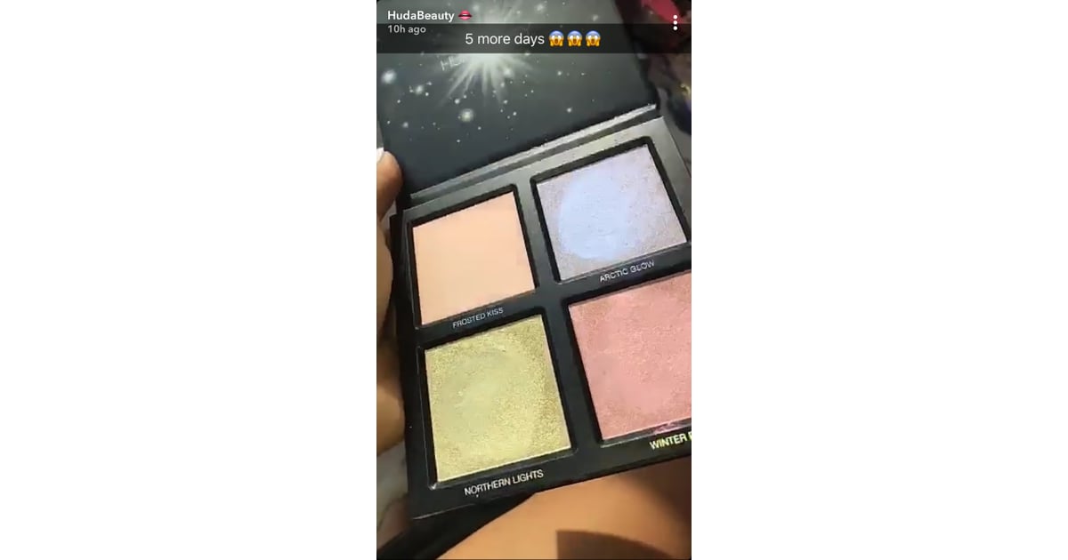 Huda Beauty Winter Solstice Highlighter Palette Huda Beauty Will