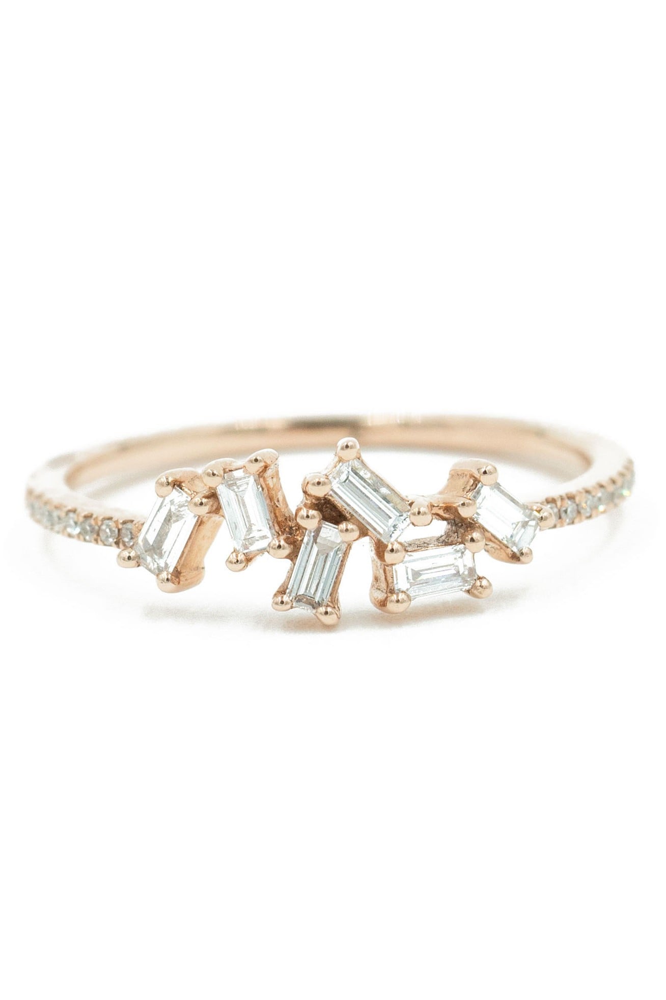 Emerald cut engagement outlet rings under $1000