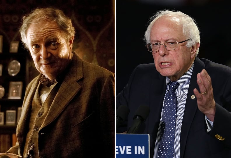 Horace Slughorn / Bernie Sanders, Democrat
