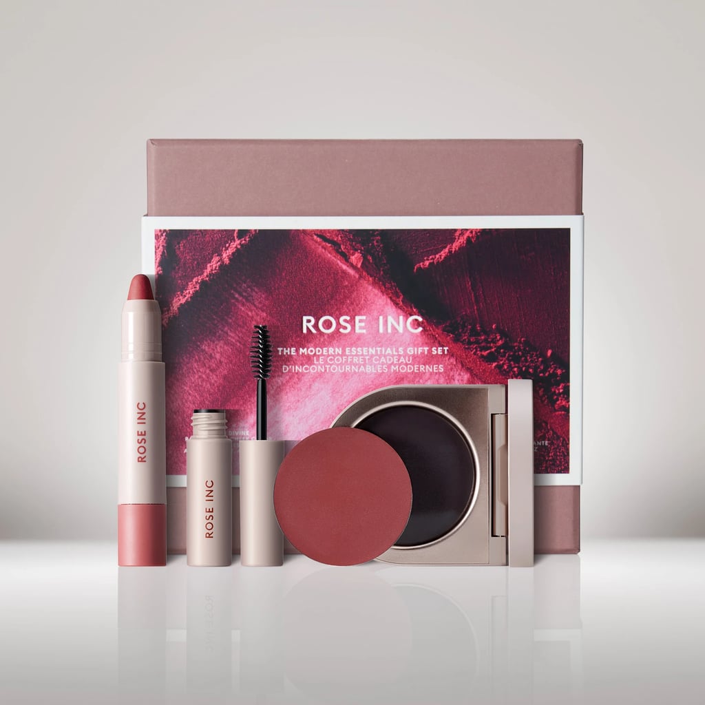 A Makeup Set: Rose Inc Modern Essentials Gift Set