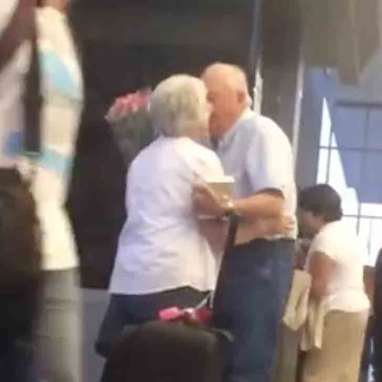 Old Couple Reuniting at Airport Video