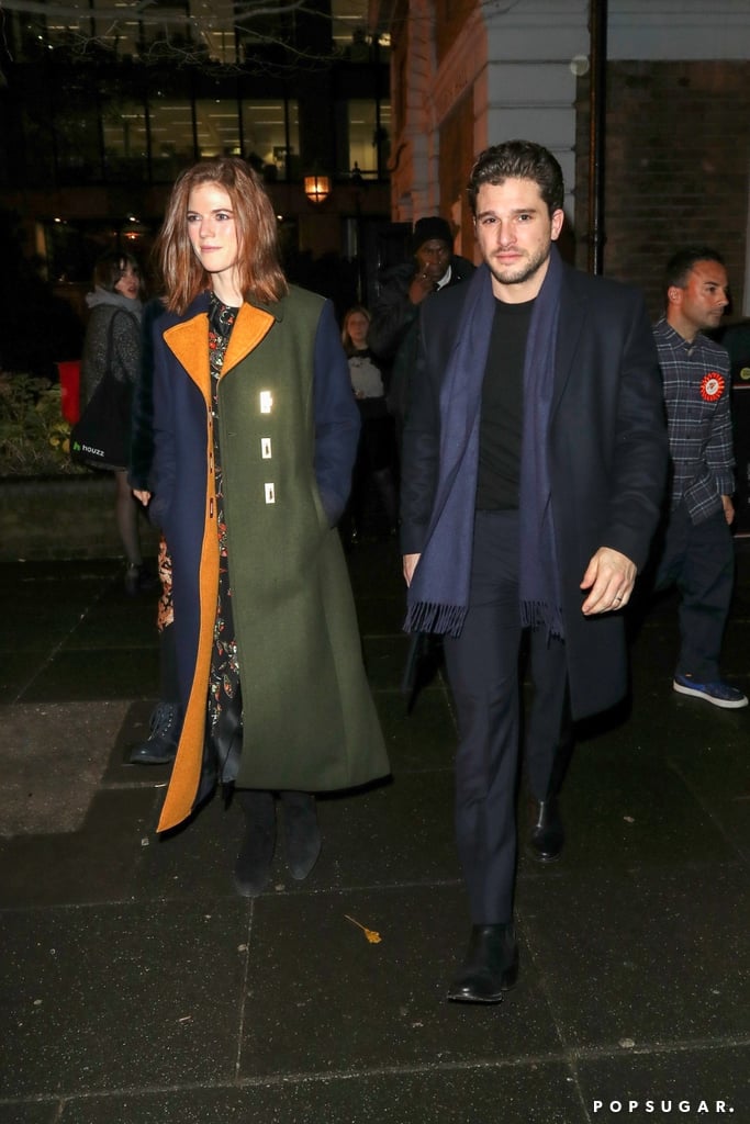 Kit Harington and Rose Leslie in London Pictures