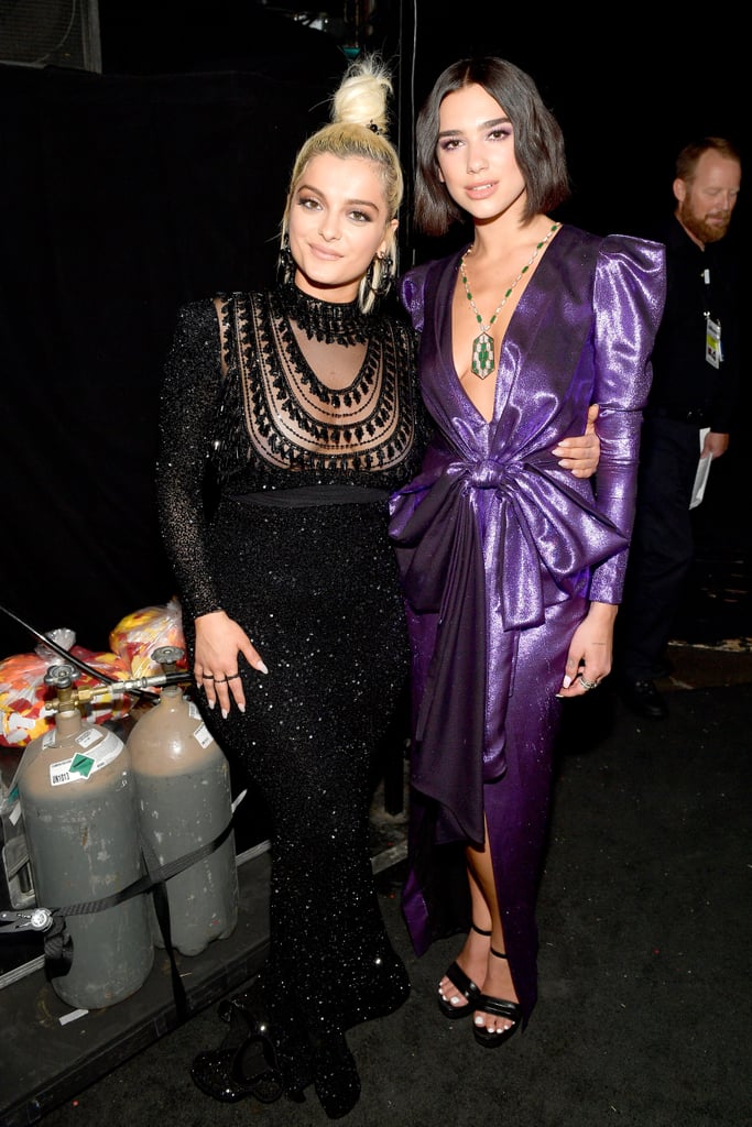 Bebe Rexha and Dua Lipa