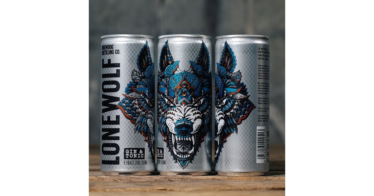 Lone Wolf Gin and Tonic | The Best Cocktails in a Can ...