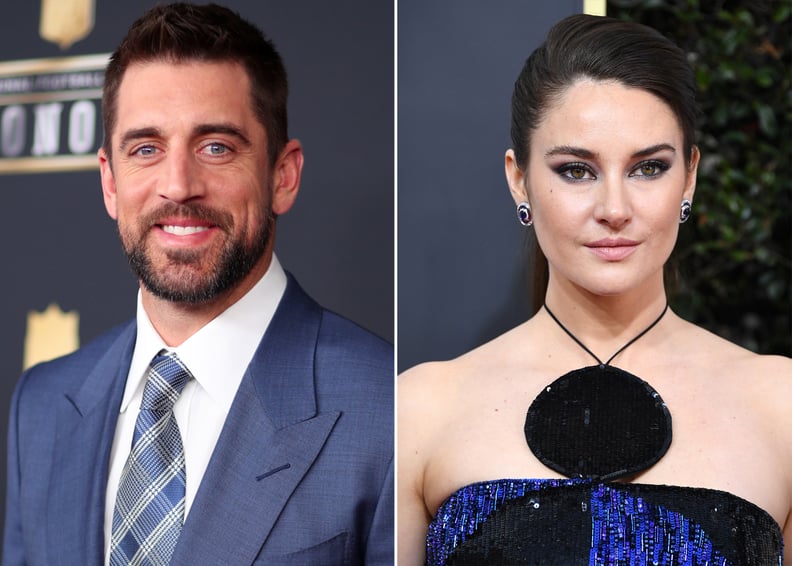 Aaron Rodgers and Shailene Woodley