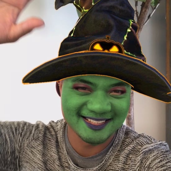 Halloween Reactions and Masks on Facebook