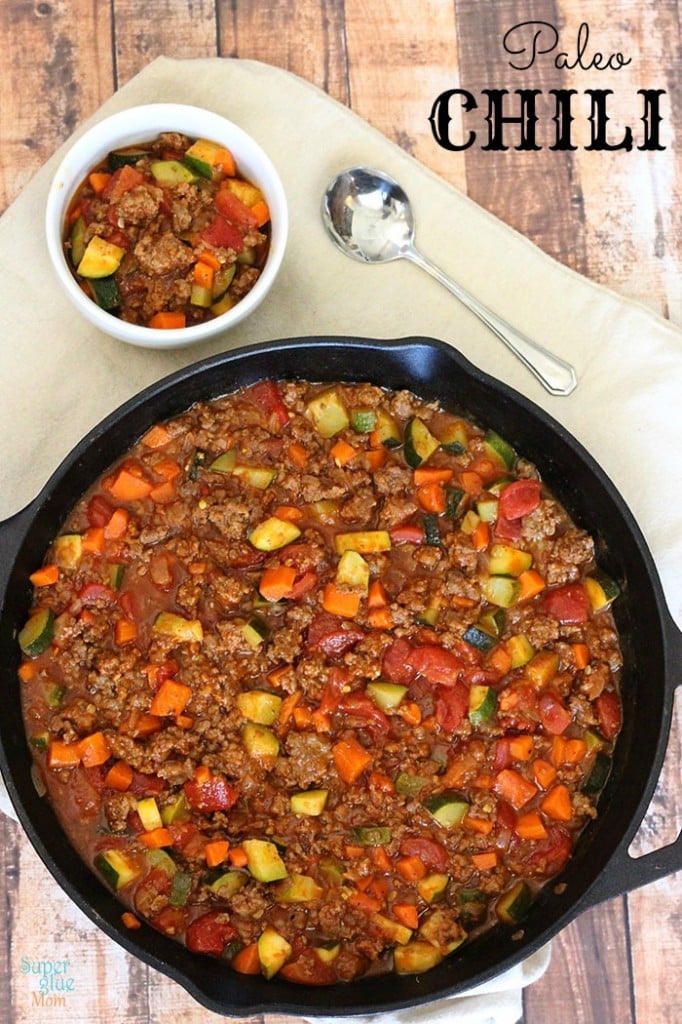 All Meat and Veggie Paleo Chili