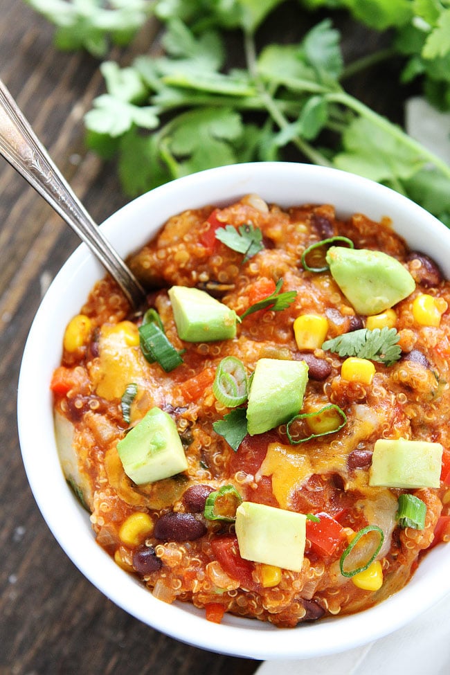 Slow-Cooker Enchilada Quinoa