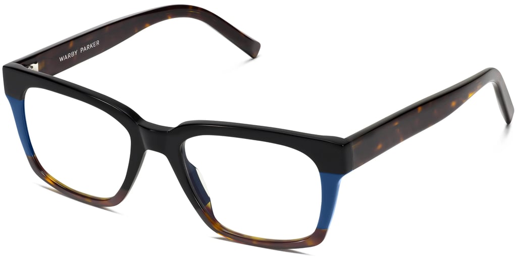 Warby Parker Andre Glasses in Striped Inkwell