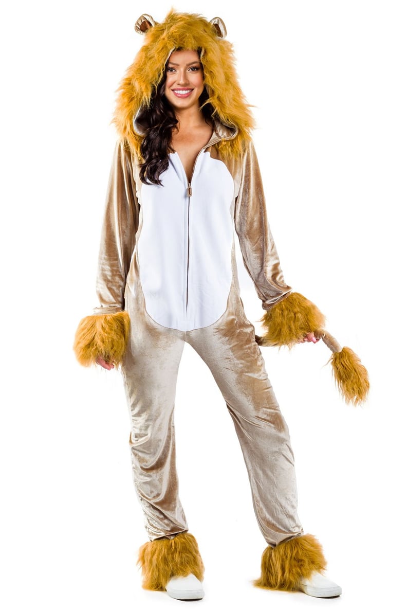 A Majestic Halloween Onesie: Women's Lion Costume