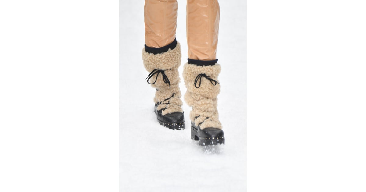 Chanel Snow Boots Fall 2019 | Chanel Bags and Shoes Fall 2019 | POPSUGAR Fashion Photo 28