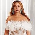 Beyoncé Brought Peak Hollywood Glam to JAY-Z's Gala, and We're Loving Her Feather Neckline