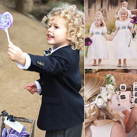 Wondering how to involve all the adorable offspring of friends and family into your wedding day? Head to POPSUGAR Moms for amazing ideas on how to make lil ones feel like they're part of the festivities, without letting the kids outnumber the adults in your wedding party.