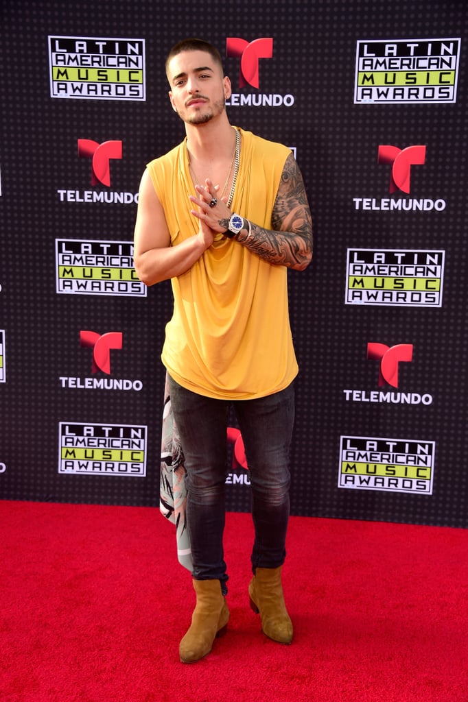 Maluma 2015 Latin American Music Awards Red Carpet Pictures