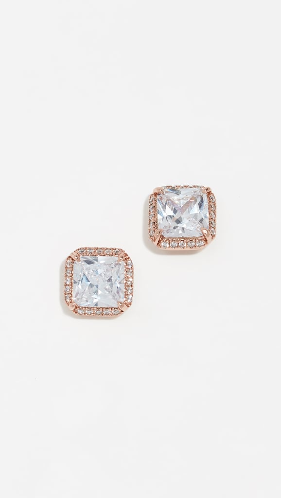 Kate Spade New York Save the Date Pave Stud Earrings