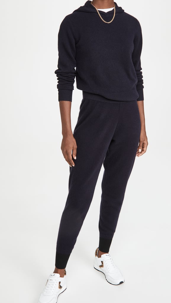 Naadam Cropped Cashmere Hoodie and Joggers