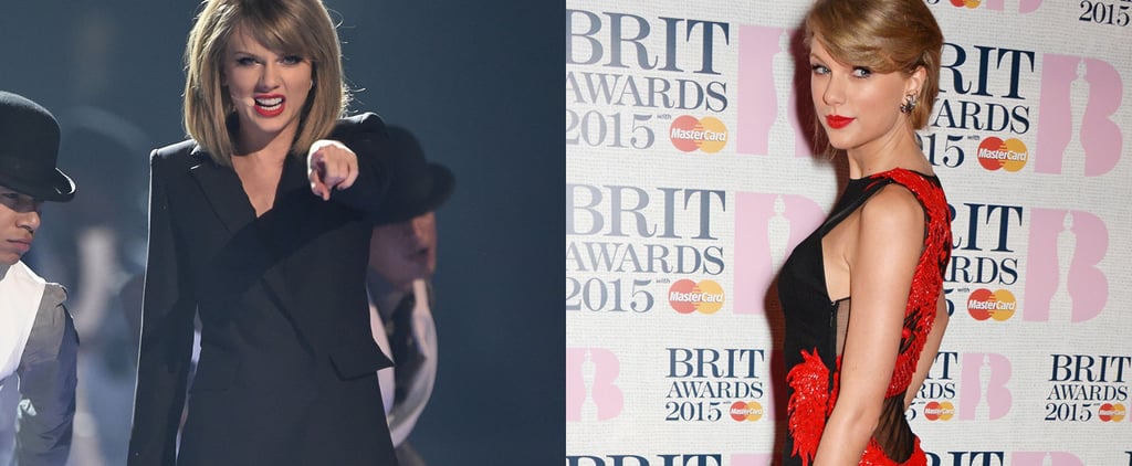 Taylor Swift Dress Brit Awards 2015