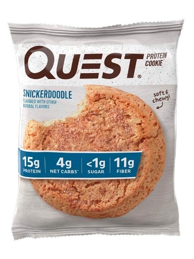 Quest Nutrition Snicker Doodle Protein Cookie