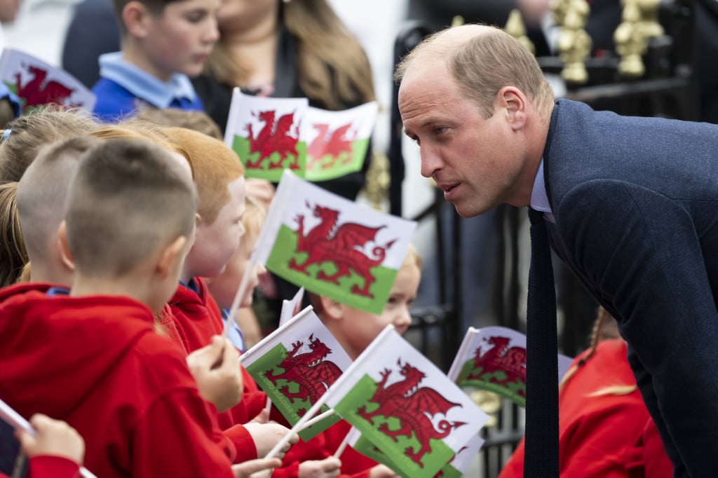 Prince William and Kate Middleton Visit Wales