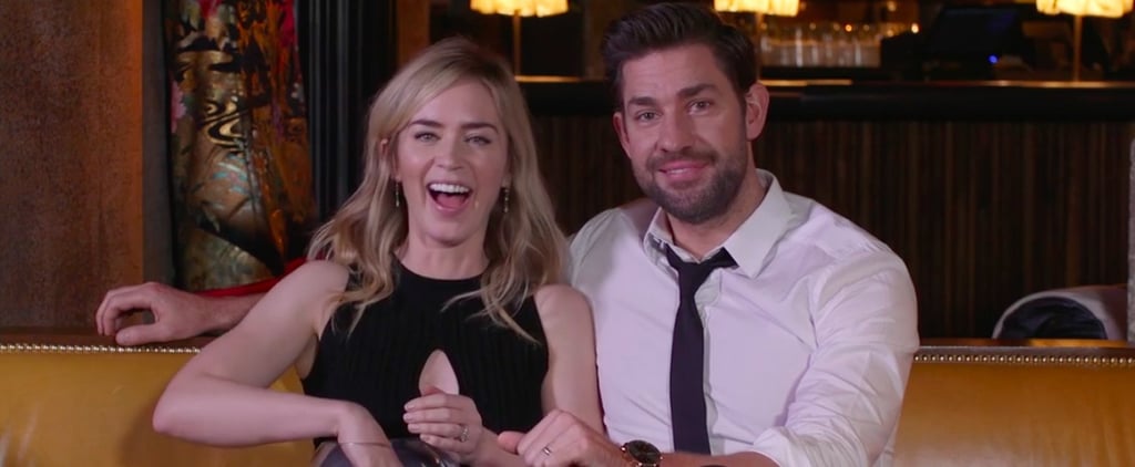 Emily Blunt and John Krasinski The Hollywood Reporter Video