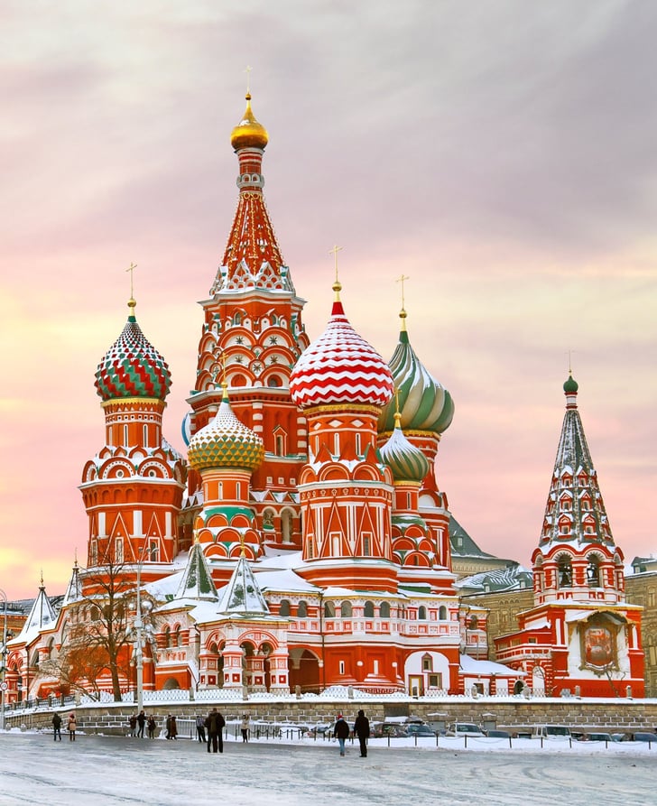 St. Basil's Cathedral Unreal Travel Destinations in Europe POPSUGAR