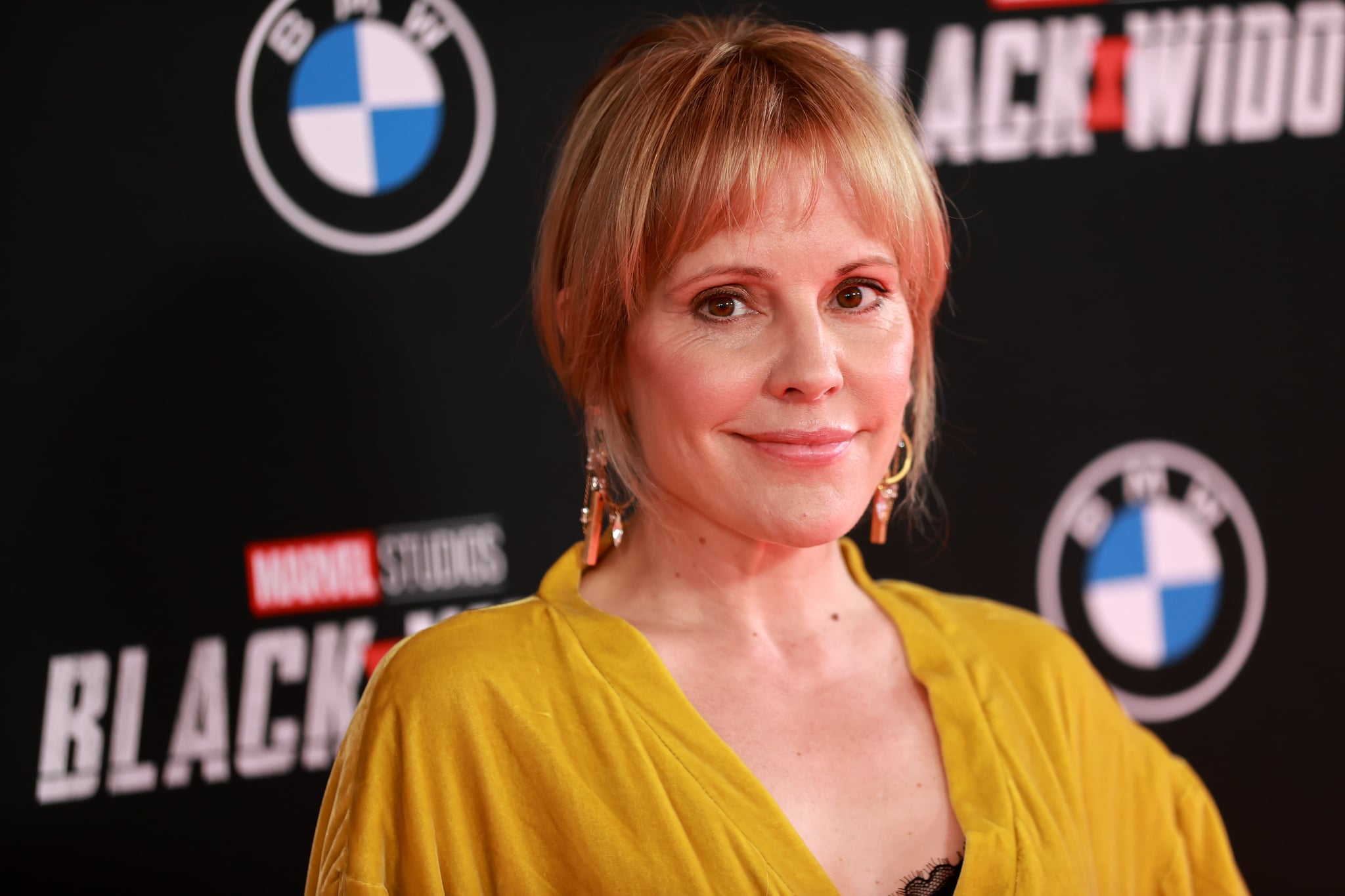 LOS ANGELES, CALIFORNIA - JUNE 29: Emma Caulfield Ford attends the Marvel Studios' 'Black Widow' Fan Event at the El Capitan Theatre on June 29, 2021 in Los Angeles, California. (Photo by Emma McIntyre/WireImage)