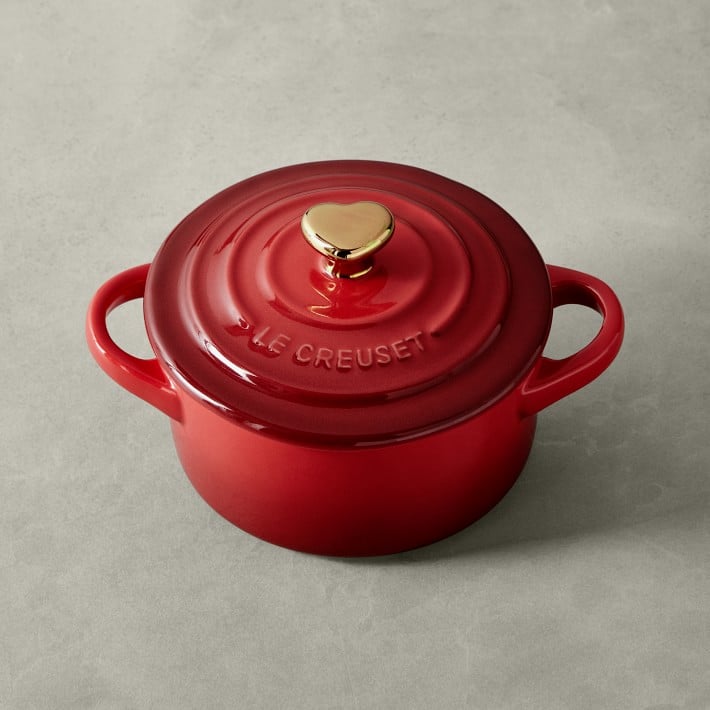 Cute Cookware: Le Creuset Mini Heart Cocotte Williams Sonoma's Valentine's Day Products Are Swoon-Worthy POPSUGAR Food Photo 18