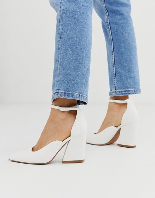 ASOS Design Spotless Pointed Block Heels