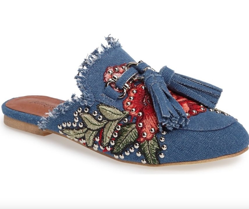 jeffrey campbell denim mules