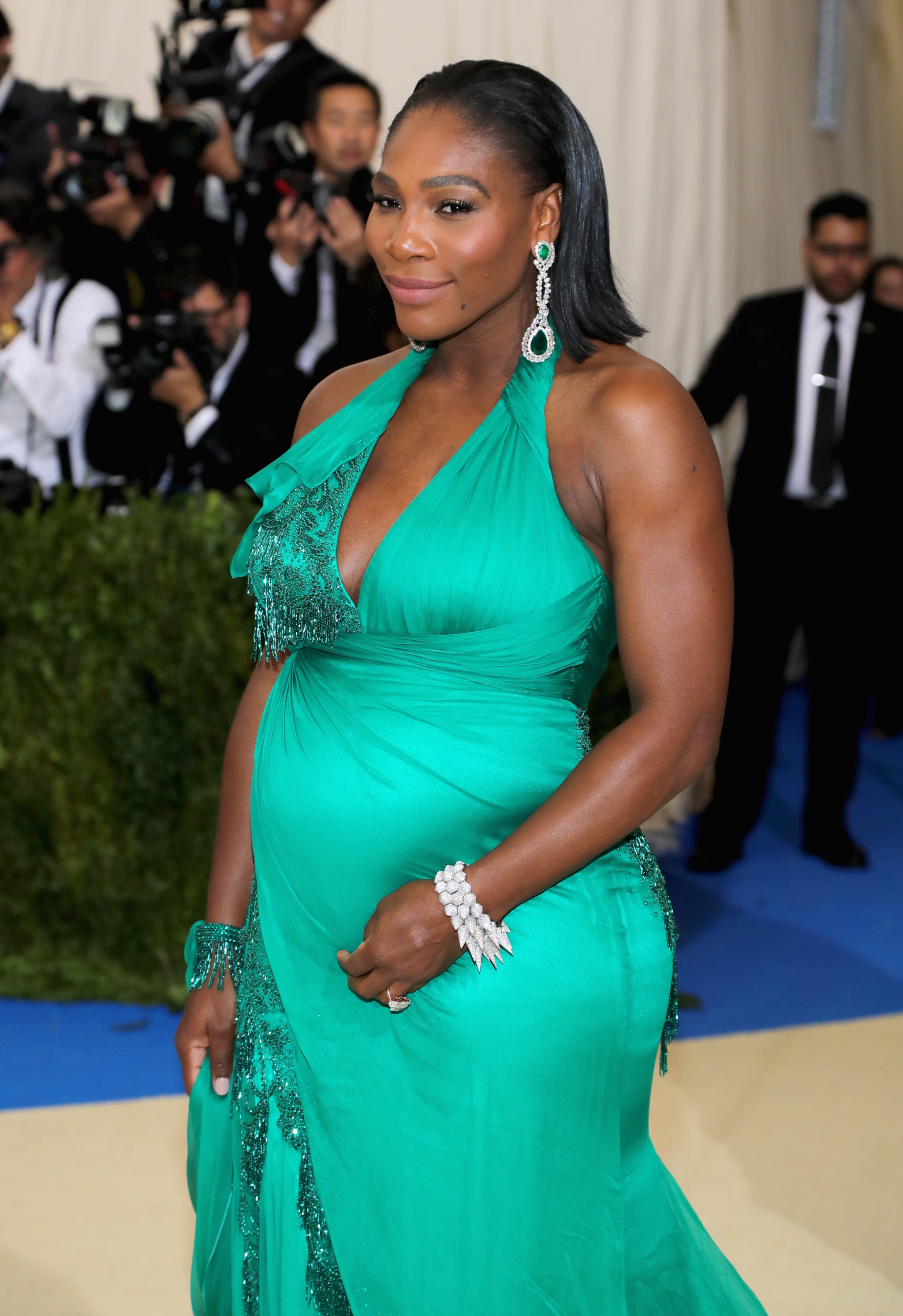 serena williams red carpet dress