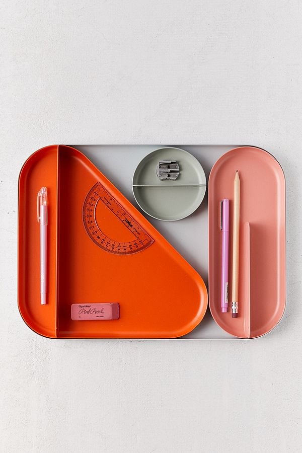 Shaped Tray Desk Organizer