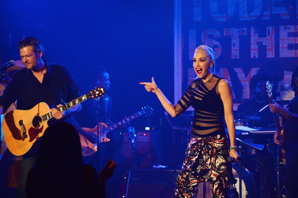 Gwen Stefani and Blake Shelton in the Hamptons August 2016