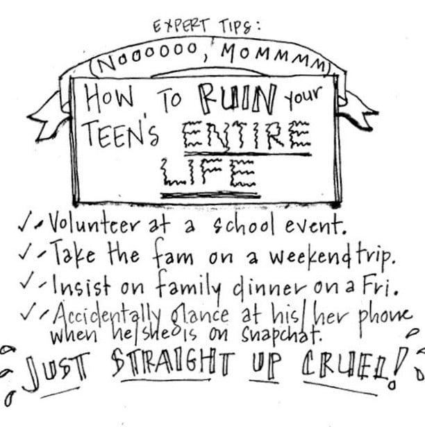 Mom's Comics About Raising Teens