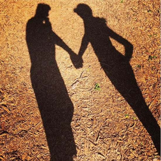 Lea Michele Holding Hands Instagram Photo